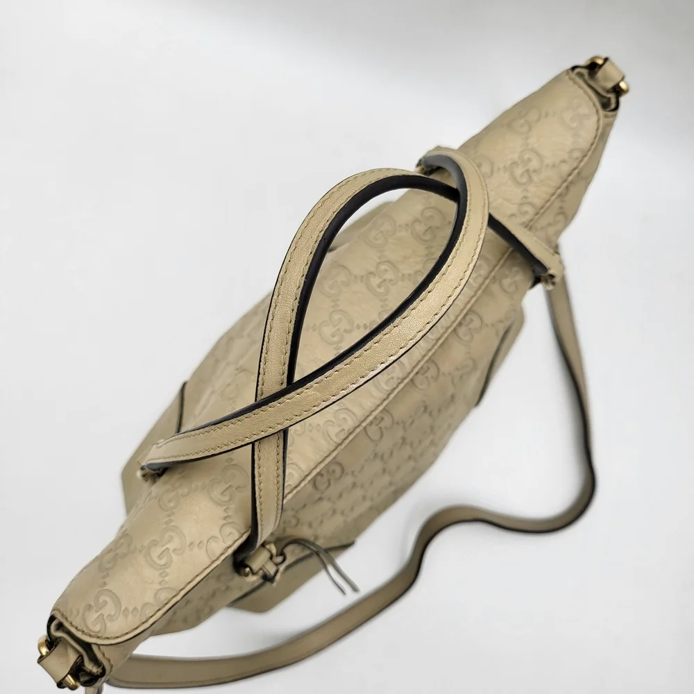 GUCCI MEDIUM GUCCISSIMA BREE FOLD OVER TOP HANDLE TOTE SATCHEL,,Authentic.. - Picture 5 of 16